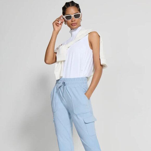 NEW MONDETTA Sky Blue Everyday Joggers - Picture 2 of 16